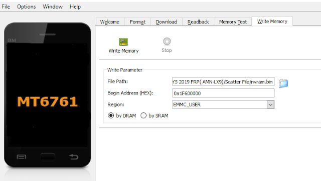 Huawei AMN-LX9 Nvram damaged imei null null solution