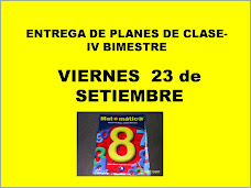 Entrega de Planes de Clase IV