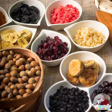Make snacking simple with a trail mix staff snack bar like this for your staff to enjoy throughout the day.