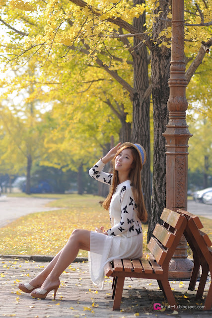 5 Cheon Bo Young Outdoor-Very cute asian girl - girlcute4u.blogspot.com