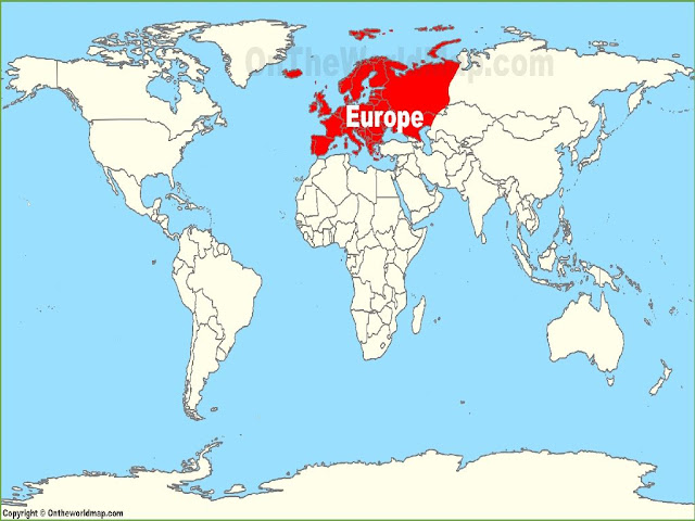 World Map Map Of Europe