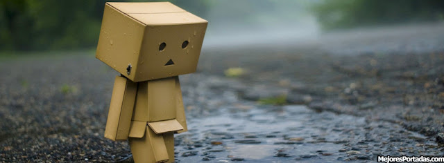 Robot chica triste - Mejores Portadas Facebook