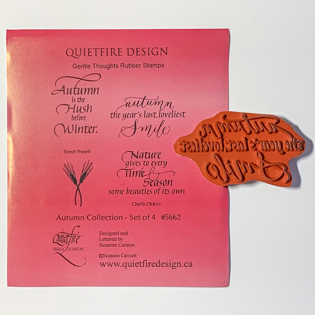 Quietfire Design stamps - Autumn Collection #5662