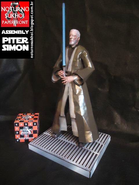 Star Wars Ben Kenobi Papercraft