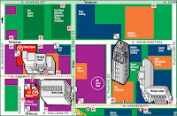 this is an image of map of central campus