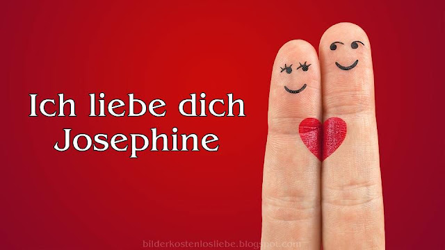 Bild von ich liebe dich für Josephine