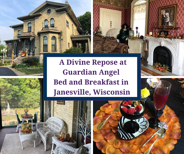 Victorian Charm and A Divine Repose at Guardian Angel Bed and Breakfast in Janesville, Wisconsin