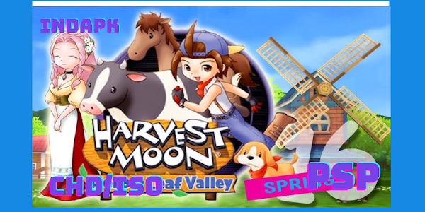 Harvest Moon: Hero of Leaf Valley PSP CHD/ISO/RAR [Google Drive & MediaFire] (Tanpa Ekstrak) (USA) (PPSSPP) [115MB]