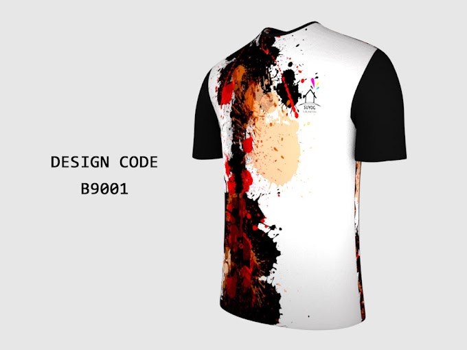 Abstract Sublimation T-shirt Designs - B9