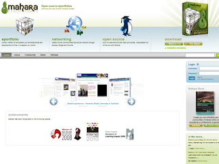 mahara código abierto eportfolio redes sociales