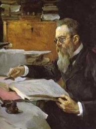 Rimsky-Korsakov by Valentin Serov