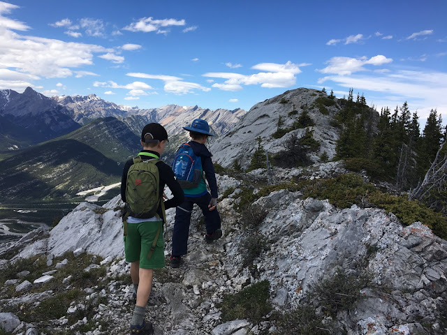 Heart Mountain Family Scramble, Family Adventures in the Canadian Rockies