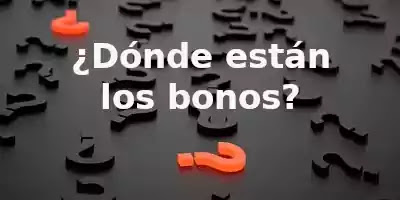 Dónde están los bonos