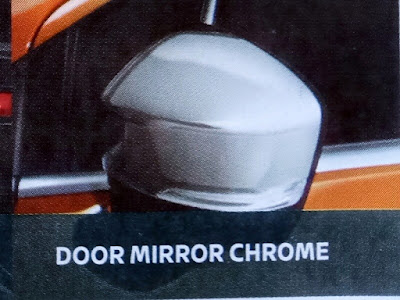 Gambar Door Mirror Chrome Nissan Livina