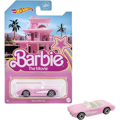 Barbie movie Hotwheels 1956 corvette