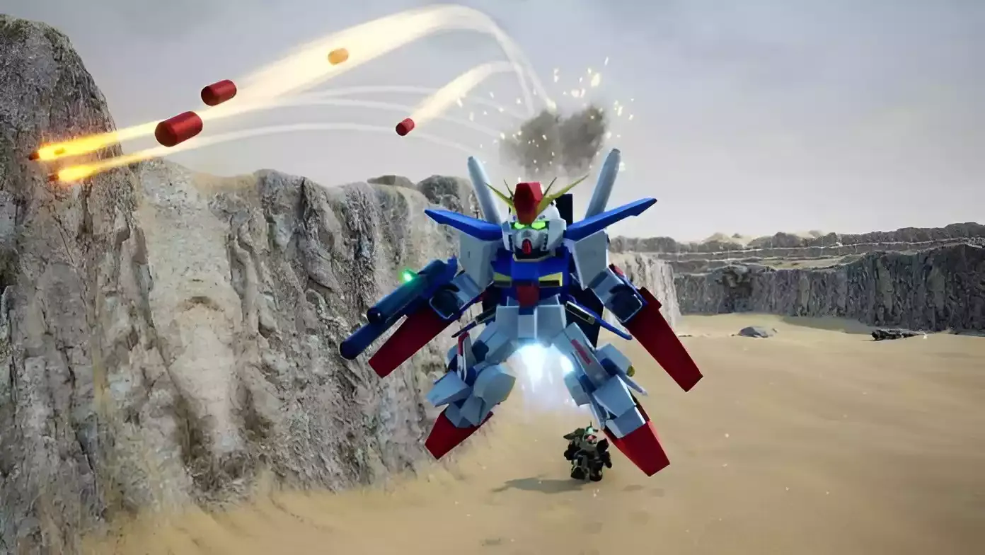 O Jogo SD Gundam Battle Alliance Será Lançado em Agosto