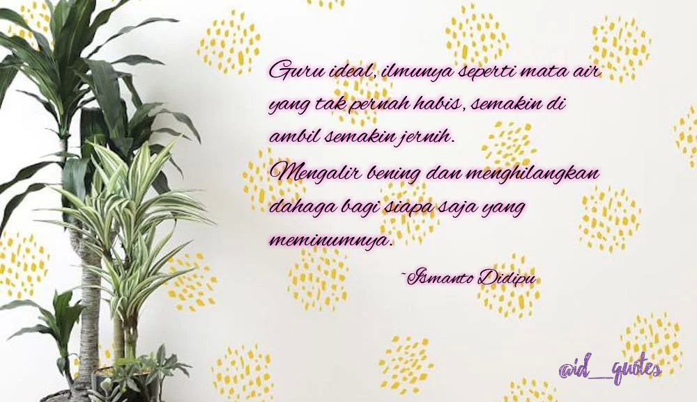 Quotes (Kata Mutiara) Tentang Guru dan Berpikir - Pojokata