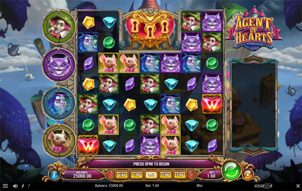 Main Gratis Slot Indonesia - Agent of Hearts Play N GO