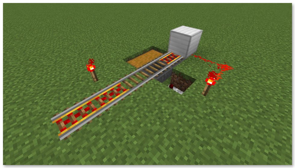 ﾏｲｸﾗ 簡単なトロッコ運送の荷降ろし駅の作り方