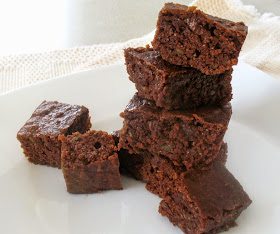 eggless avocado brownies