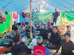 Salurkan Langsung Bantuan, Relawan FUMBI Blusukan Ke Tenda-tenda Pengungsian di Cianjur