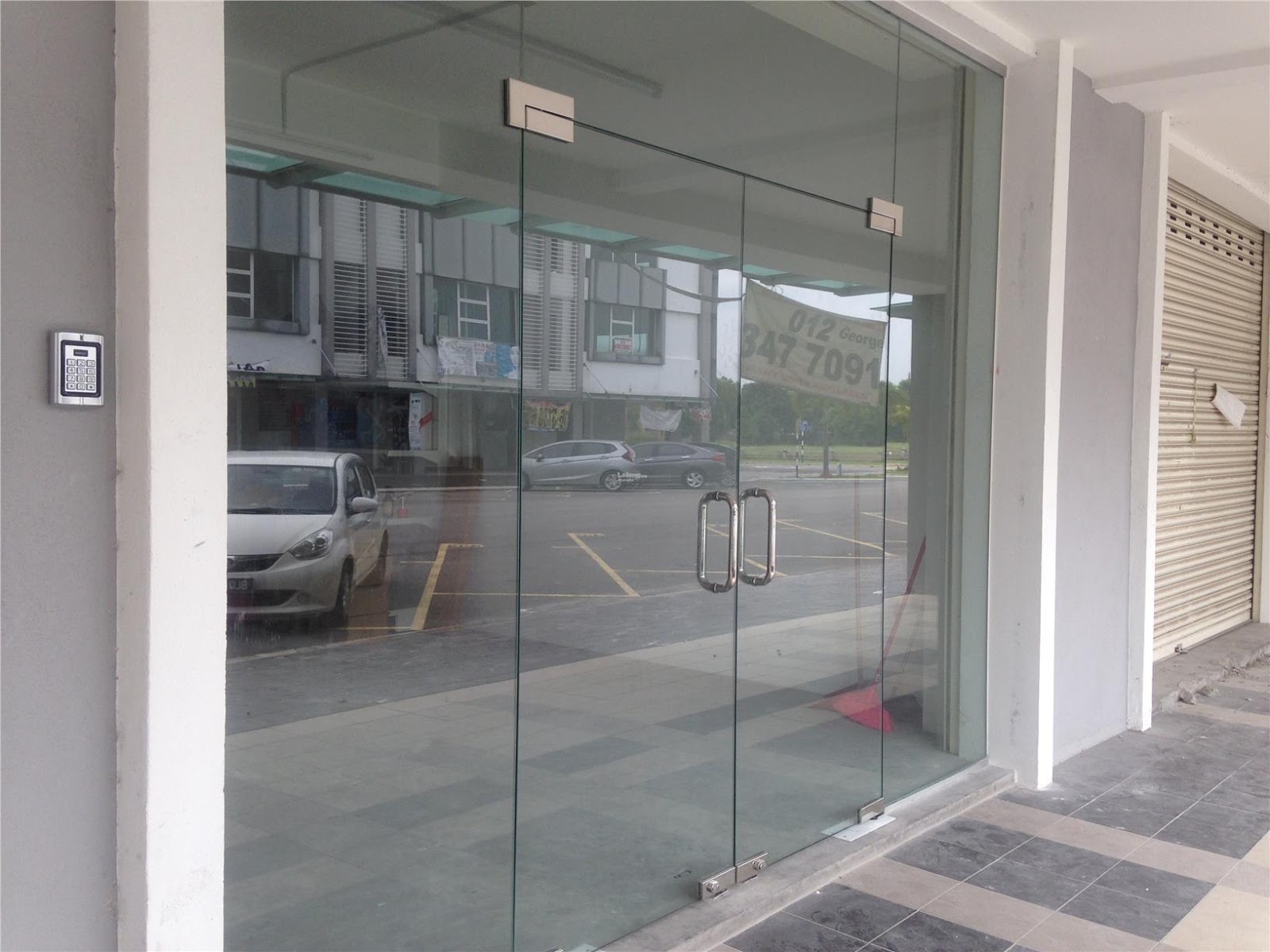 Jual Pintu Kaca Tempered Frameless di Medan Produk 