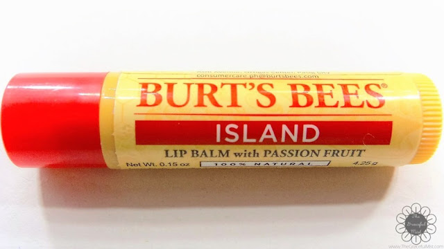 Burt`s Bees Philippines Lip Balms | Product Review and Top Picks - Island Lip Balm with Passion Fruit - Ingredients (http://www.thegracefulmist.com/2016/10/Burts-Bees-Philippines-Natural-Lip-Balms-Products-Reviews-SampleRoomPh.html)