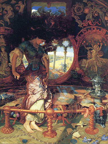 The Lady of Shalott by William Holman Hunt