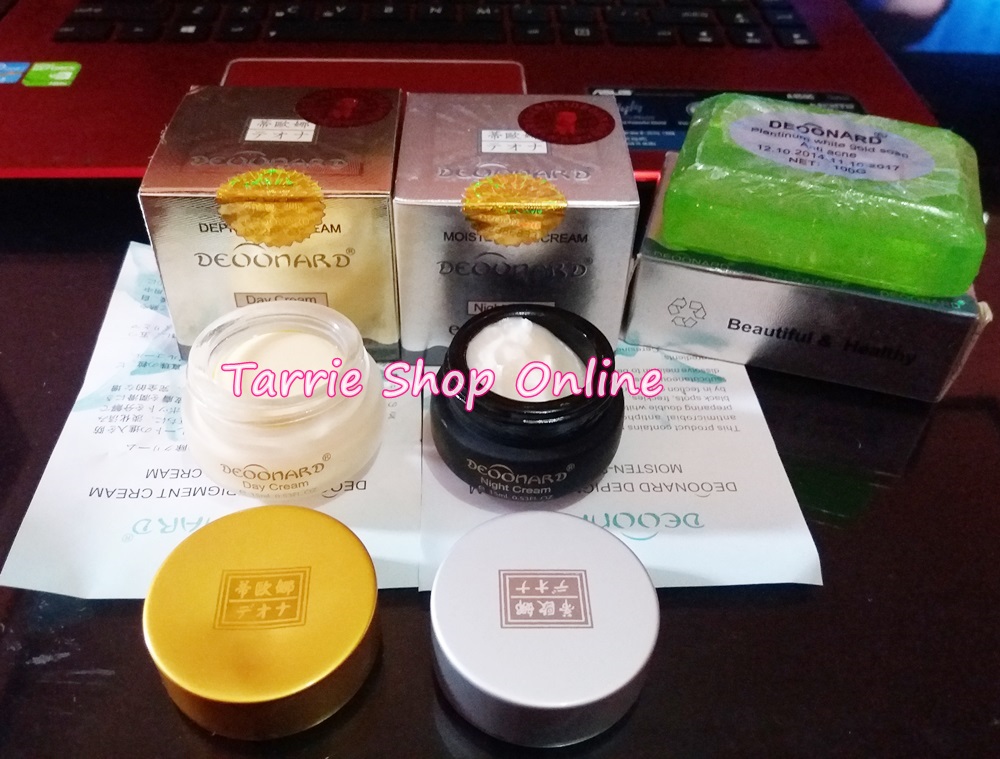 Paket Cream Deoonard Gold Silver