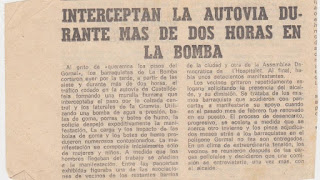 Recorte de prensa de la época