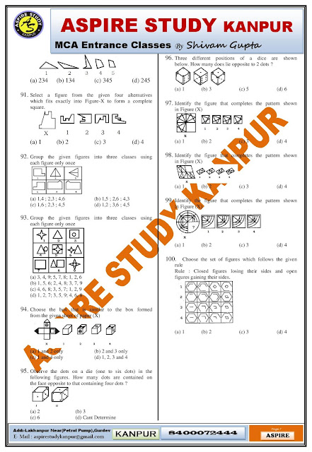 TANCET MCA 2012 Original Paper