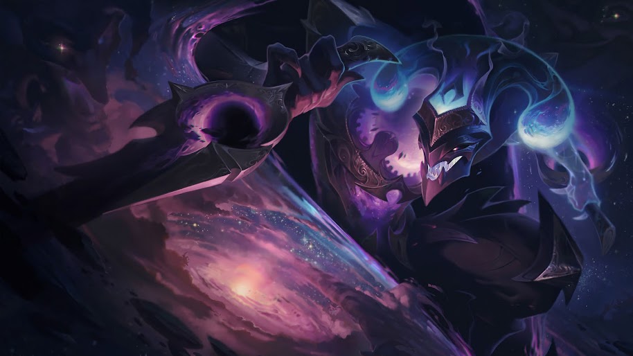 Dark Star Shaco Splash Art Lol 4k Wallpaper 89