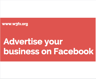 Advertise your business on Facebook
