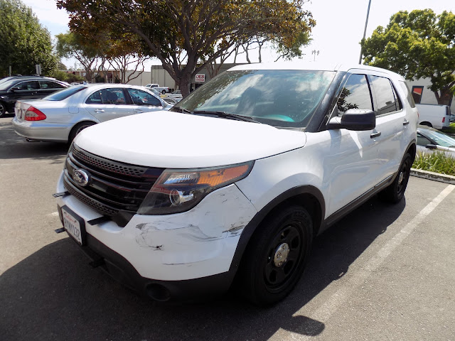 2015 Ford Explorer- Before work was done at Almost Everything Autobody