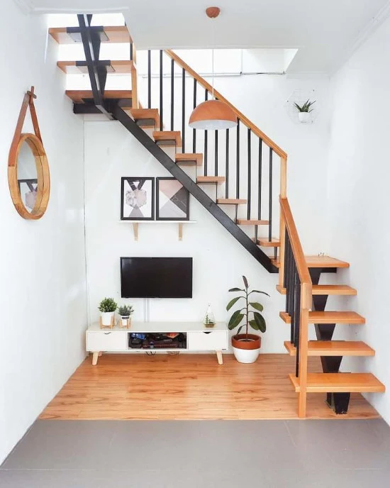 Railing tangga minimalis