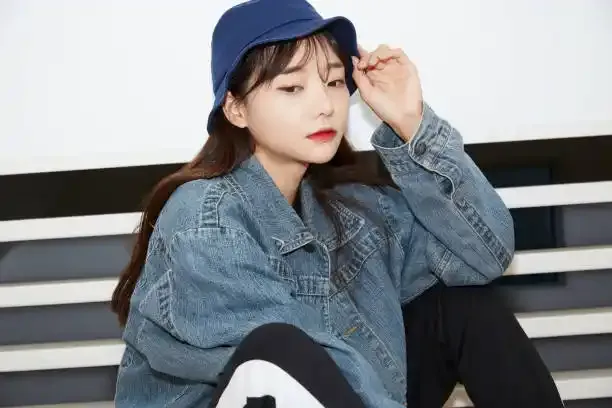 Denim Varsity Jacket
