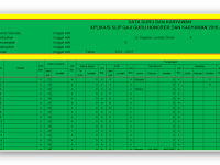 Aplikasi Slip Gaji Guru dan Staf Sekolah Otomatis 
