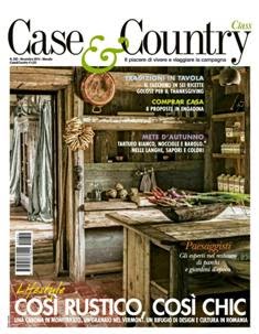 Case & Country. Il piacere di vivere e viaggiare la campagna 252 - Novembre 2014 | ISSN 1594-6762 | PDF HQ | Mensile | Arredamento
Un mensile avvincente in cui l'armonia della campagna diventa la cornice ideale di un habitat privo di stress dove ritrovare se stessi, sviluppare le proprie passioni, riscoprire le emozioni che sembravano perdute.
Case e Country è il magazine per chi, alla frenesia della vita urbana, preferisce la qualità della vita all'aria aperta nei grandi spazi della natura.