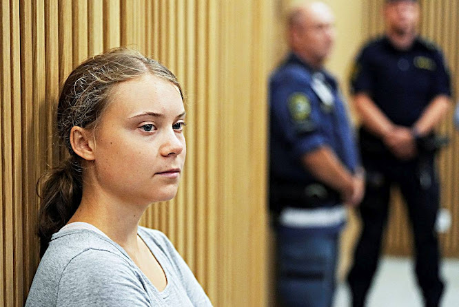 Greta Thunberg acabou nos tribuais no esforço de manter a popularidade