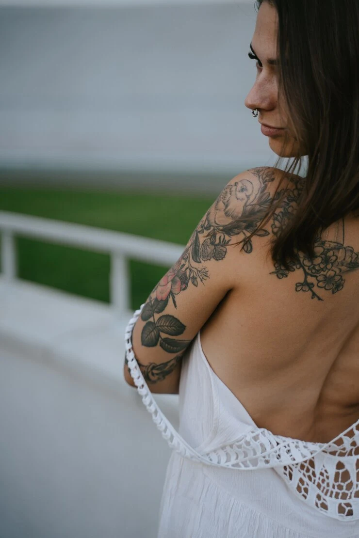 Tatuajes femeninos en la espalda