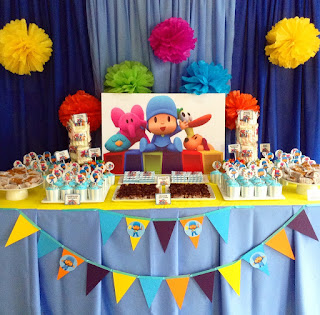 Fiestas Infantiles Decoradas con Pocoyo