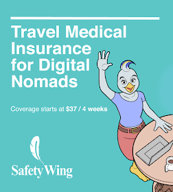 SafetyWing Travel Medical Insurance for Digital Nomads