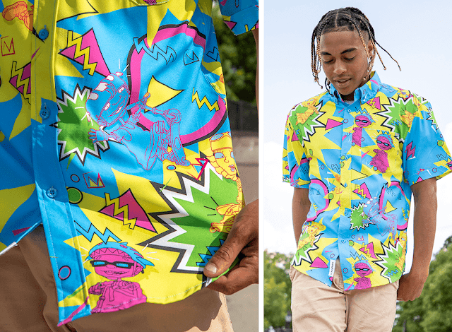 NickALive!: New Rocket Power Shirt Collection Zooms Into RSVLTS