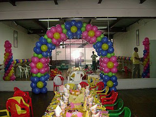 Children Parties, Lazy Town Decoration