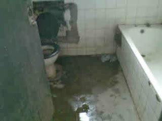 toilet of NYSC camp Iwo,Oyo state.