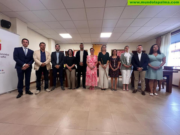 Yaiza Cáceres toma posesión como nueva alcaldesa de Tijarafe