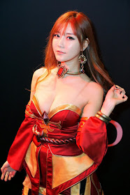 The ugly fire woman deliberately seek out a South Korean, the beautiful Choi Seul Ki (최슬기).