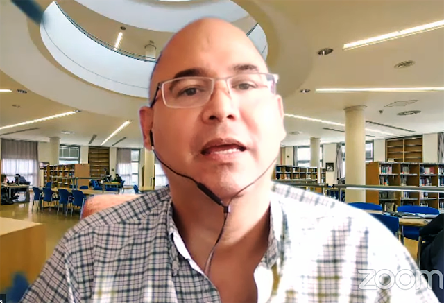 Profesor Jonathan García Nieves Conferencia Elecciones y Docstrina Social de la Iglesia en Venezuela - Captura YouTube
