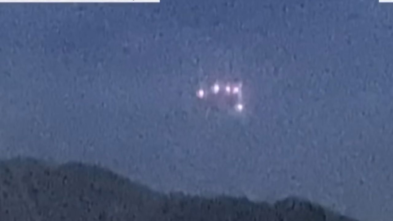 UFOs in 29 Palms over military base