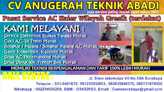 Pusat Service AC Haier Wilayah Gresik (terdekat)